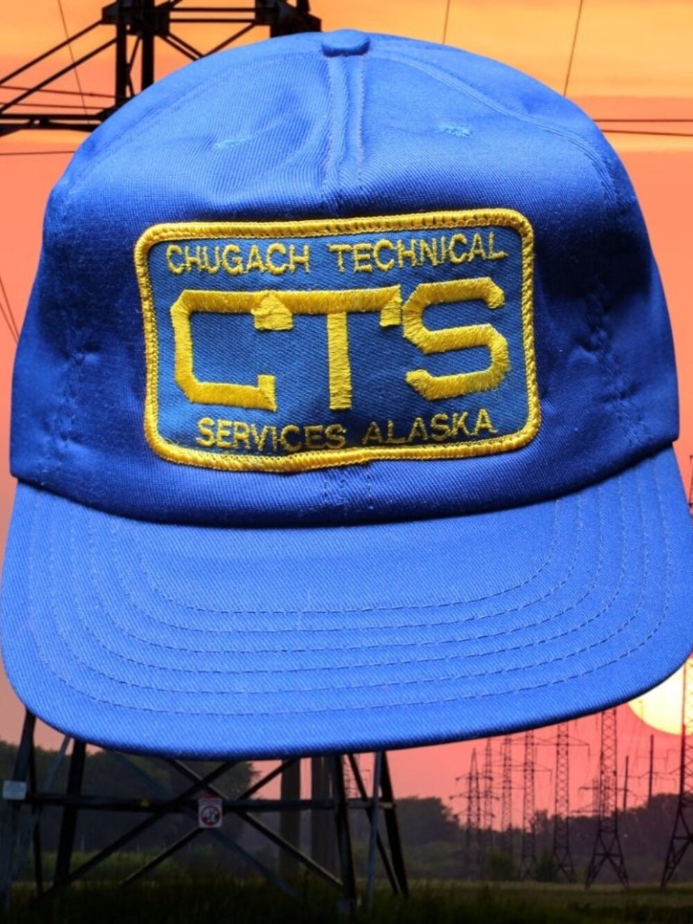 chugach technical services Alaska Department of Defense IT vintage hat cap